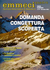 Emmeciquadro 19/2003. Domanda congettura scoperta: Scienza Educazione e Didattica. AA.VV. | Riviste | Itacalibri