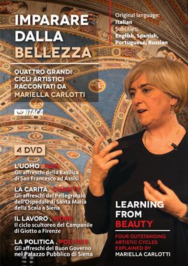 Imparare dalla bellezza - DVD: Quattro grandi cicli artistici raccontati da Mariella Carlotti. Mariella Carlotti | DVD | Itacalibri