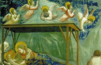 Biglietto natalizio. Giotto - Natività: (biglietto comprensivo di busta). Giotto | Biglietti | Itacalibri