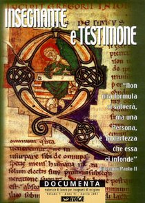 Documenta 1/2002. Insegnante e testimone: Materiale di lavoro per insegnanti di religione. AA.VV. | Riviste | Itacalibri